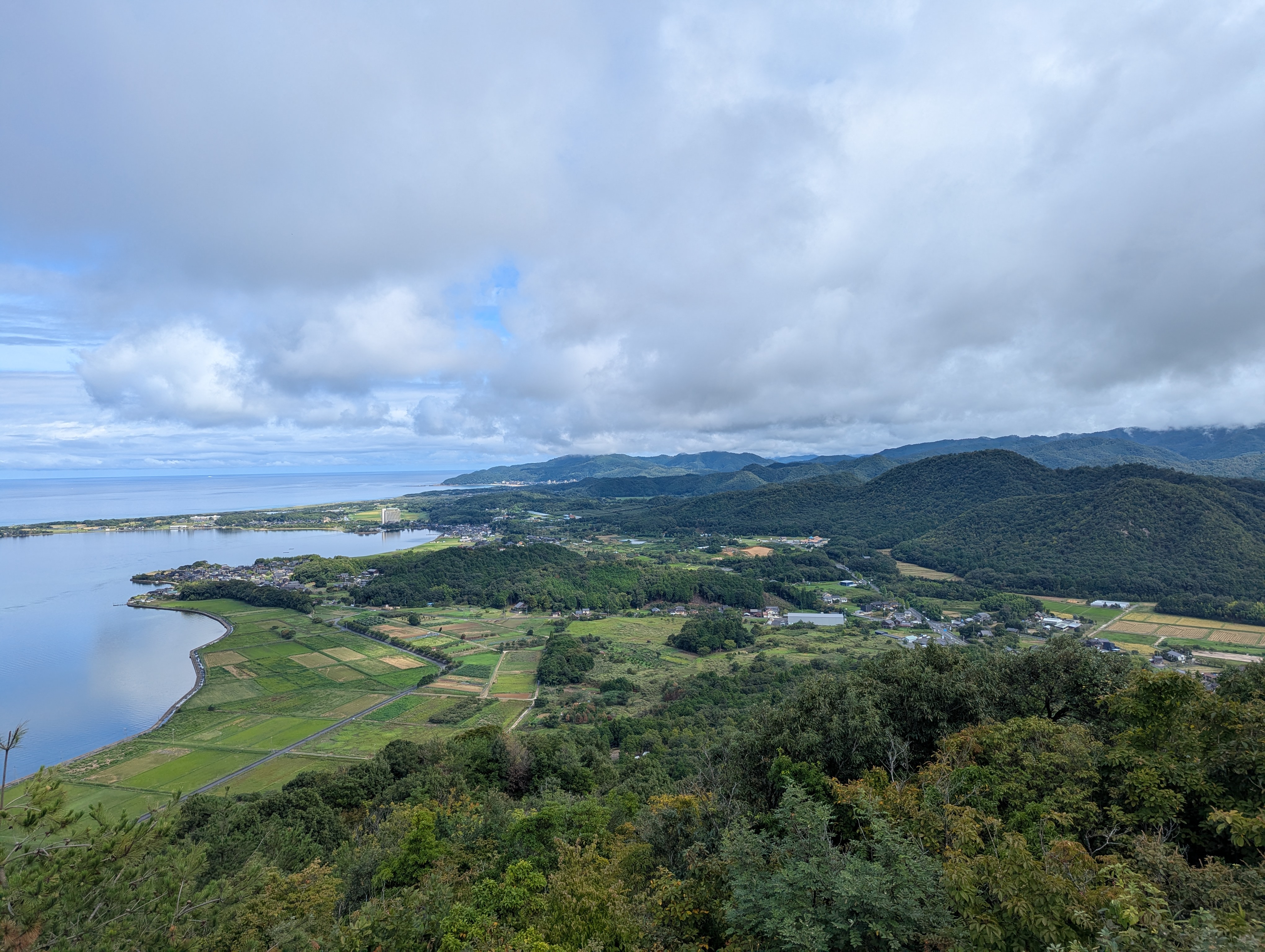 View from Kabuto Mountain, Kumihama